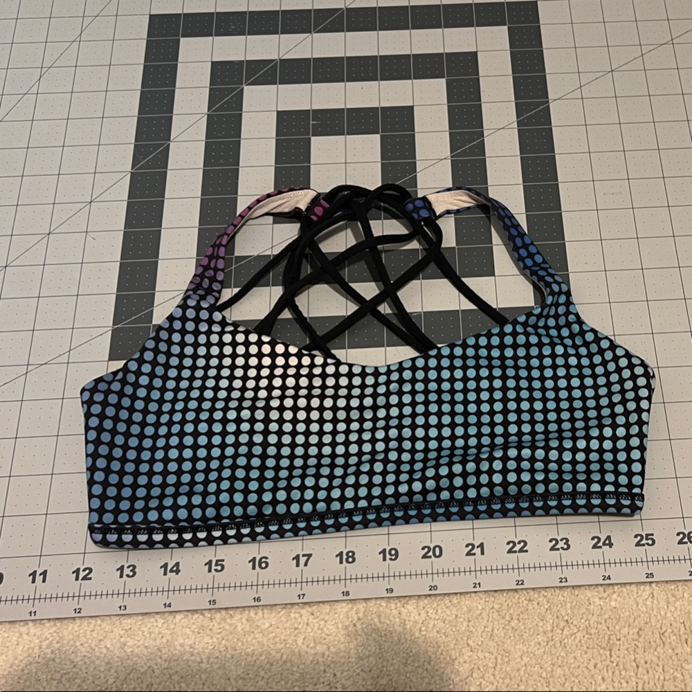 lululemon athletica Blue Sports Bra